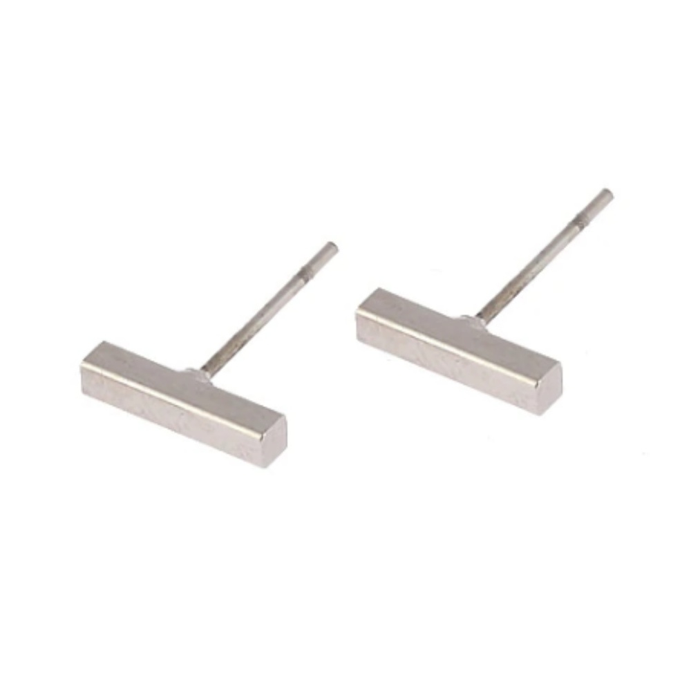 4 for $20 Bar Earrings (Silver) - Picture 2 of 3